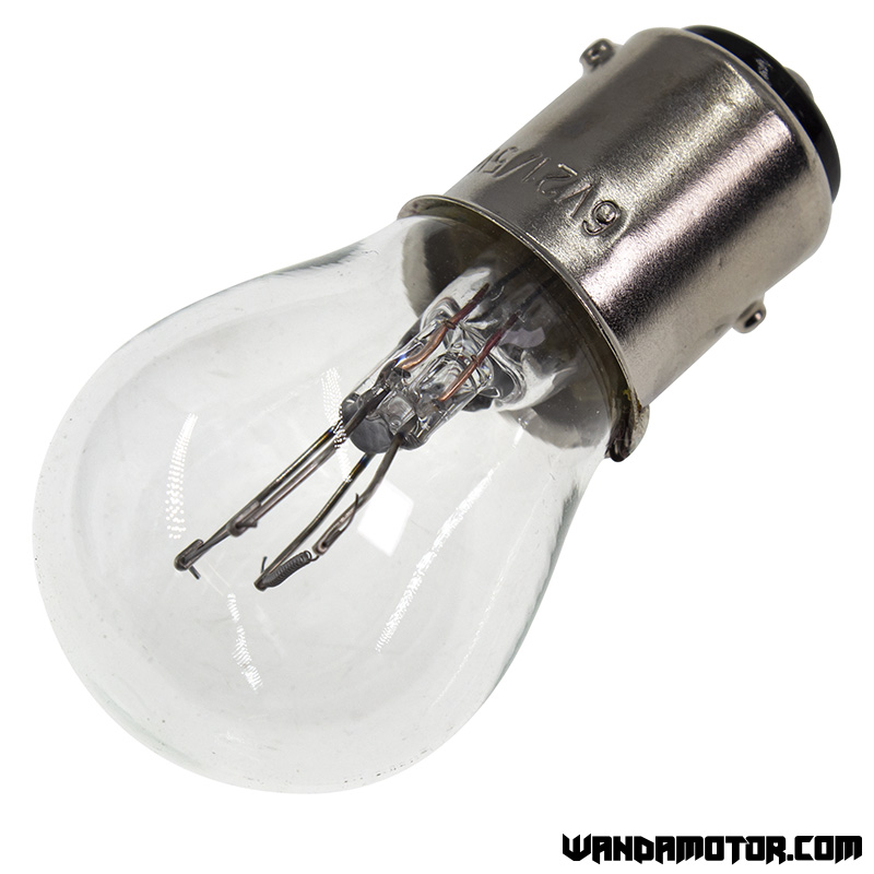 Bulb BAY15D 6V 20/5W clear